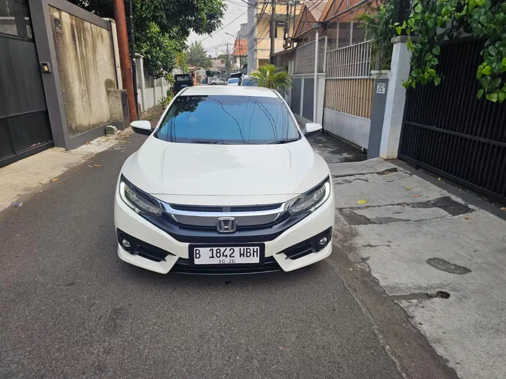 TDP TERMURAH 5 JT HONDA CIVIC 1.5 ES TURBO MATIC 2016 KONDISI ISTIMEWA