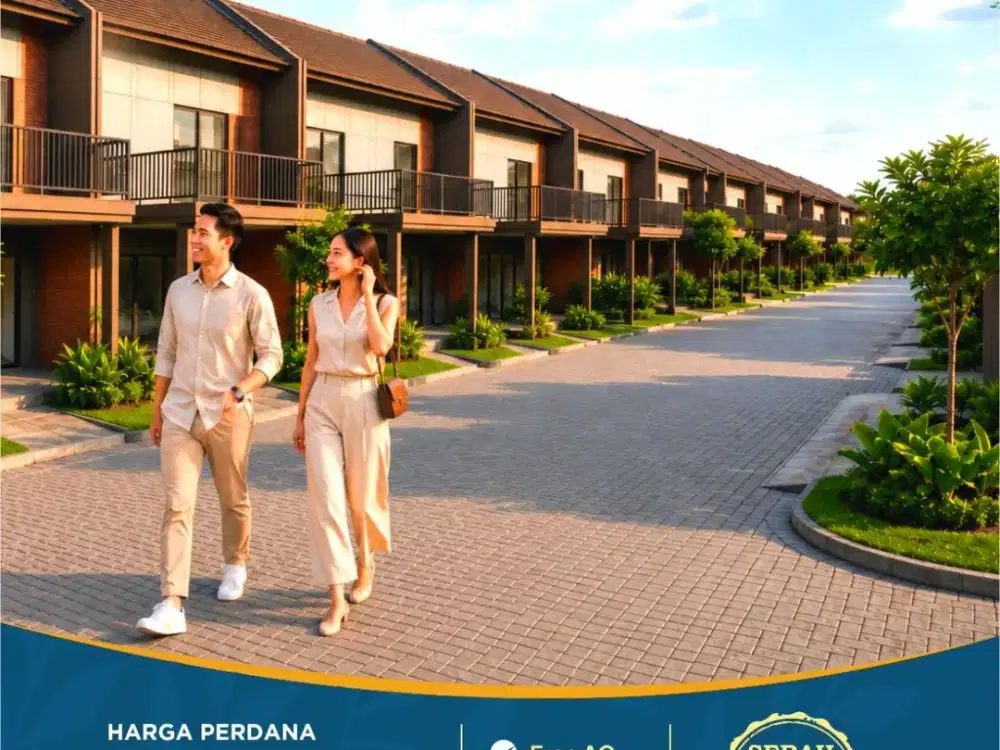 Jual Rumah Baru Di Serpong Lakeville Cisauk Dekat Akses Toll BSD