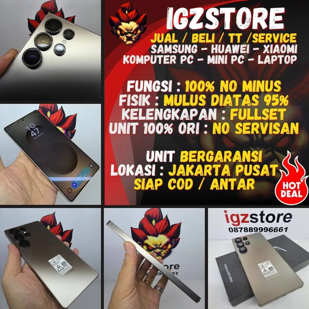 SIAP COD : SAMSUNG S25 Ultra 12/256/512 RESMI NOMINUS
