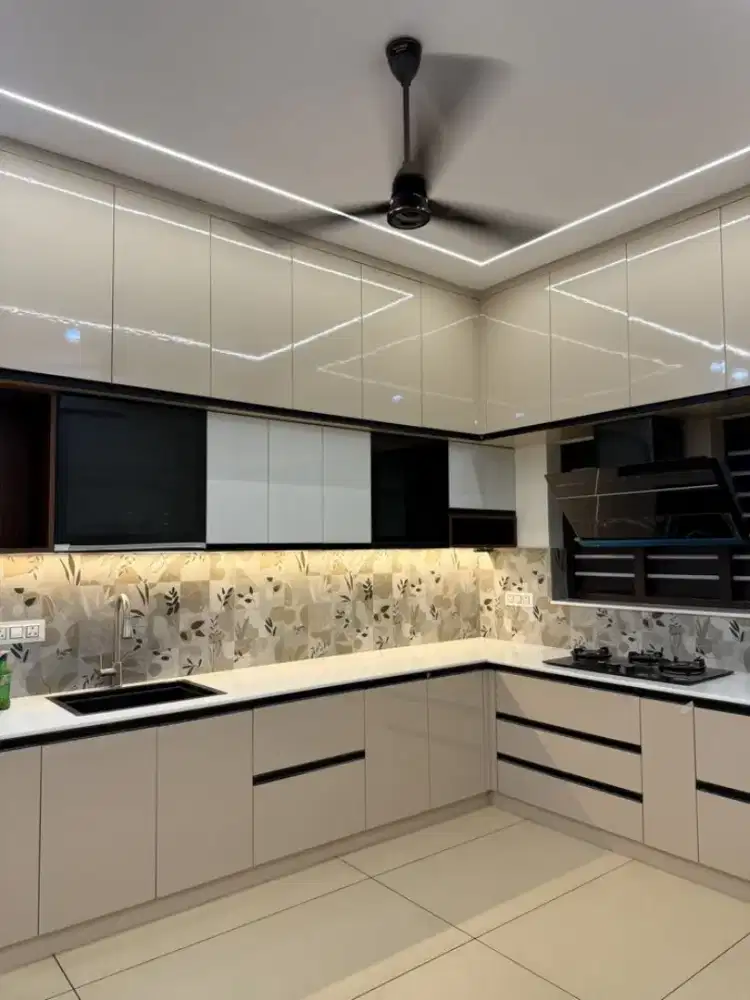 Custom kitchen set minimalis wardrobe bedroom set livingroom room