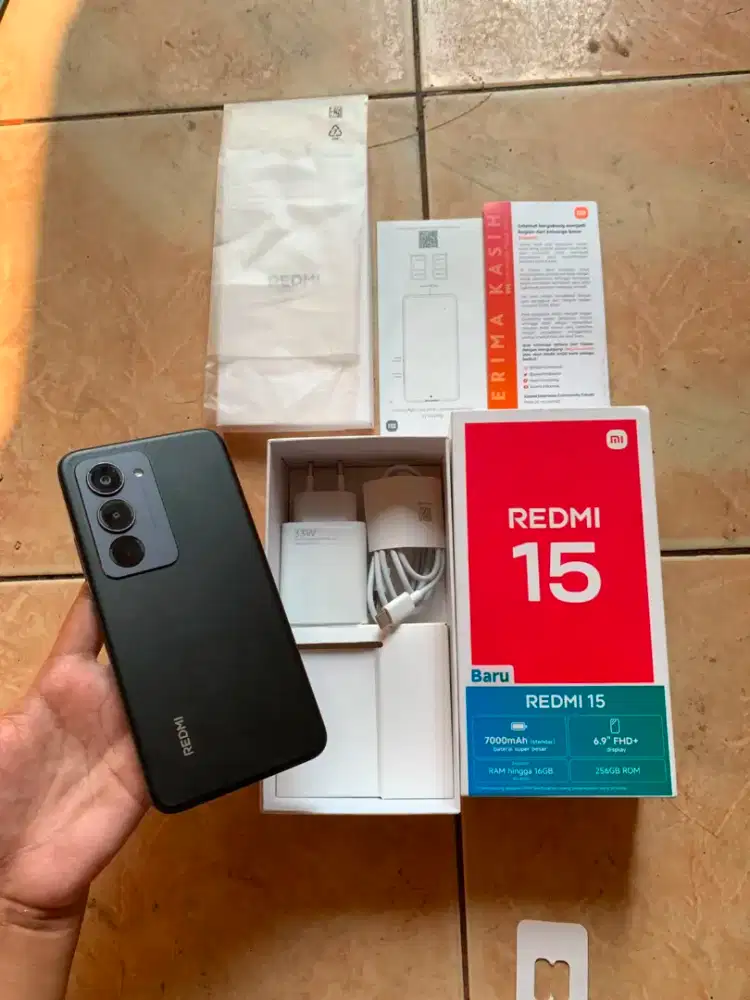 XIAOMI REDMI 15 RAM 8+8/256