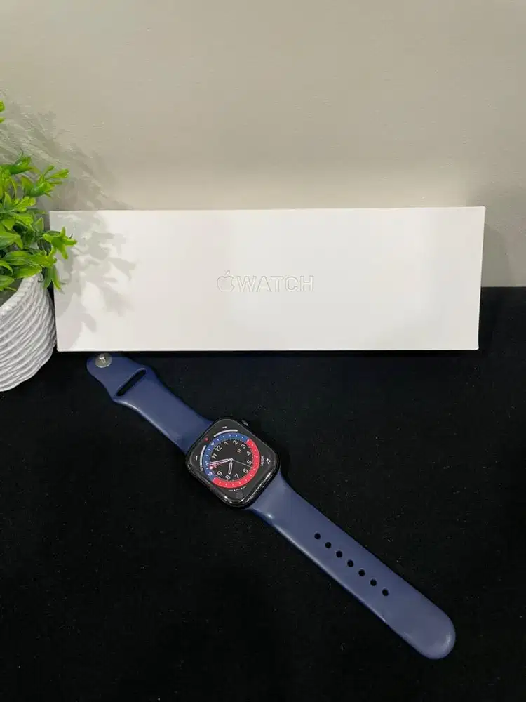 IWatch 10 46mm Midnight lengkap Fullset Ori BH 100%