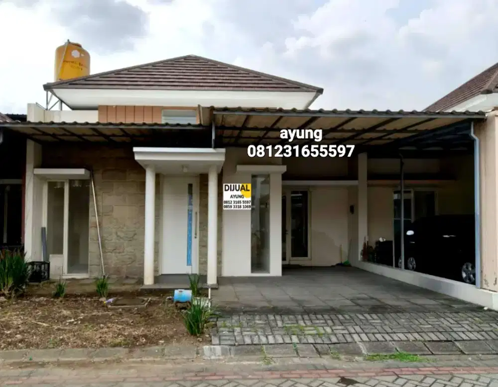 DIJUAL Rmh 1Lt Full Bangunan Siap huni di Citra Harmoni Sidoarjo