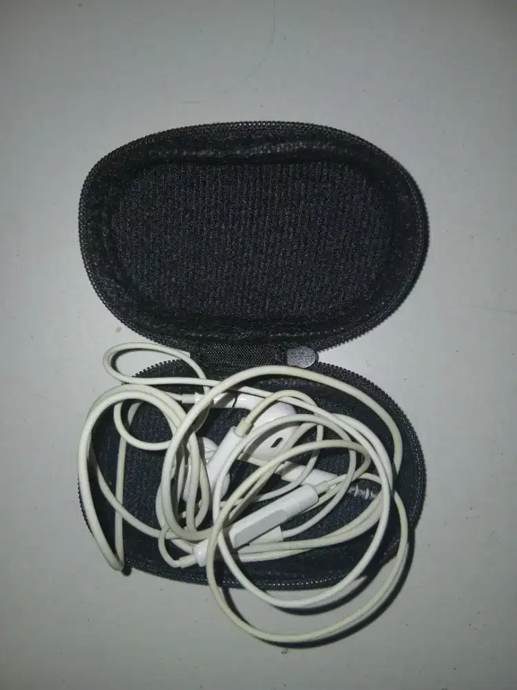 earphone kabel putih Baseus original