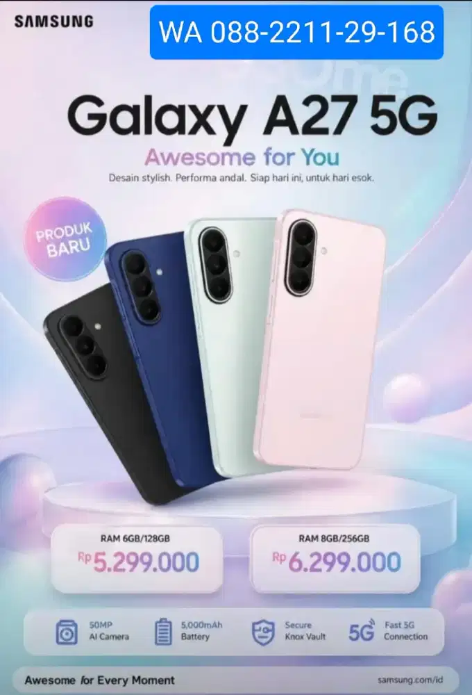 Menjual HP Baru dan Bergaransi Resmi