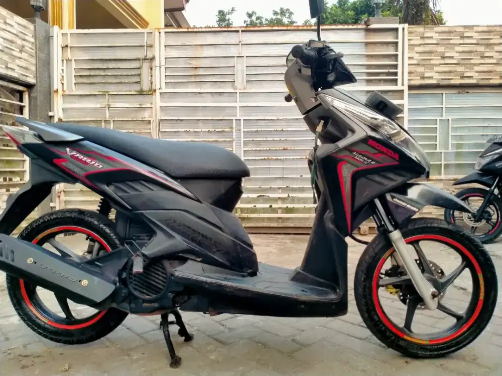 Honda Vario techno lengkap motor sehat keterangan detail dibawah