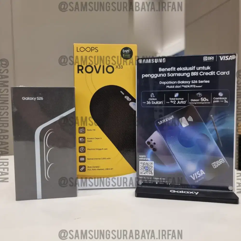 Samsung Galaxy S26 5G 12/256Gb New Segel Indonesia
