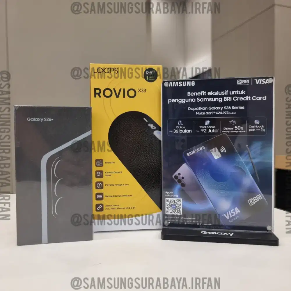 Samsung Galaxy S26 Plus 5G 12/256Gb New Segel Resmi