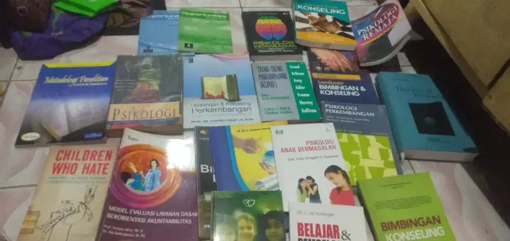 Jual buku psikologi/ bimbingan &konseling