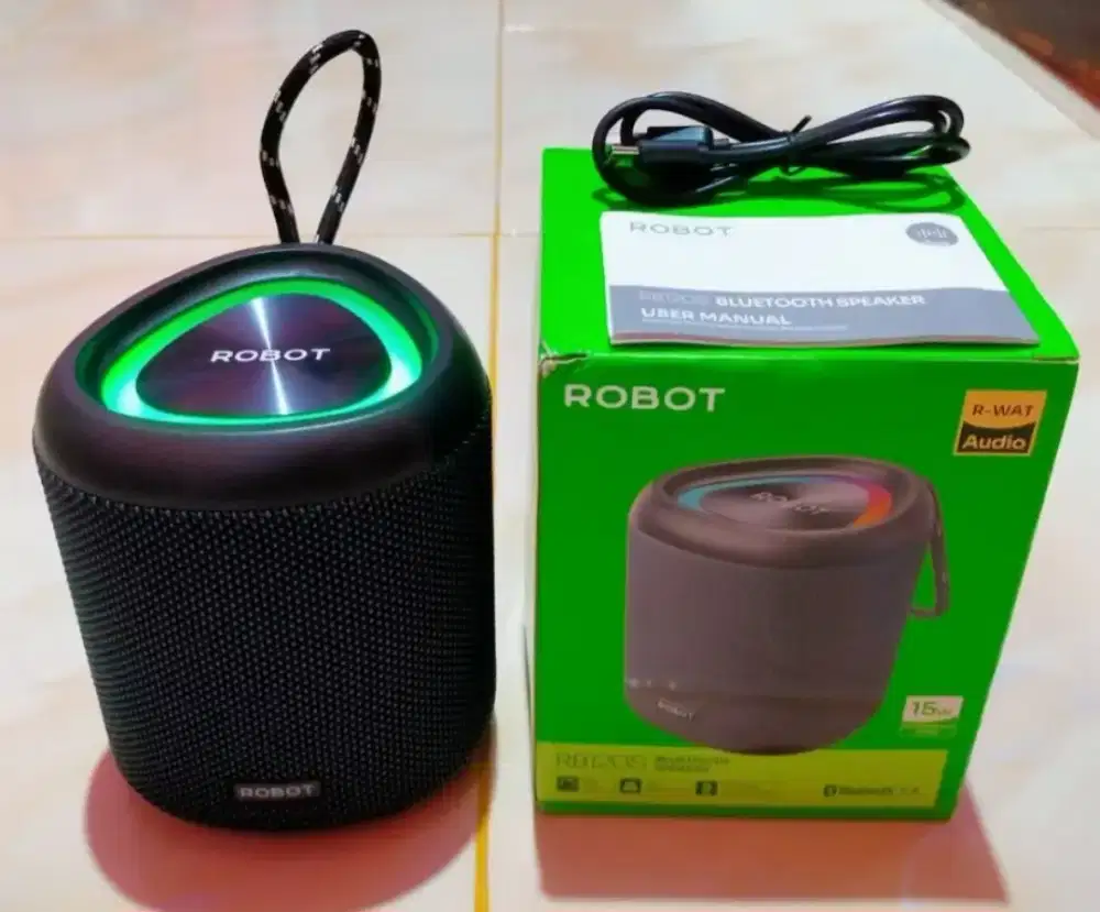 SPEAKER BLUETOOTH ROBOT RB120S SUPERBASS & JERNIH 15W (LIKENEW)