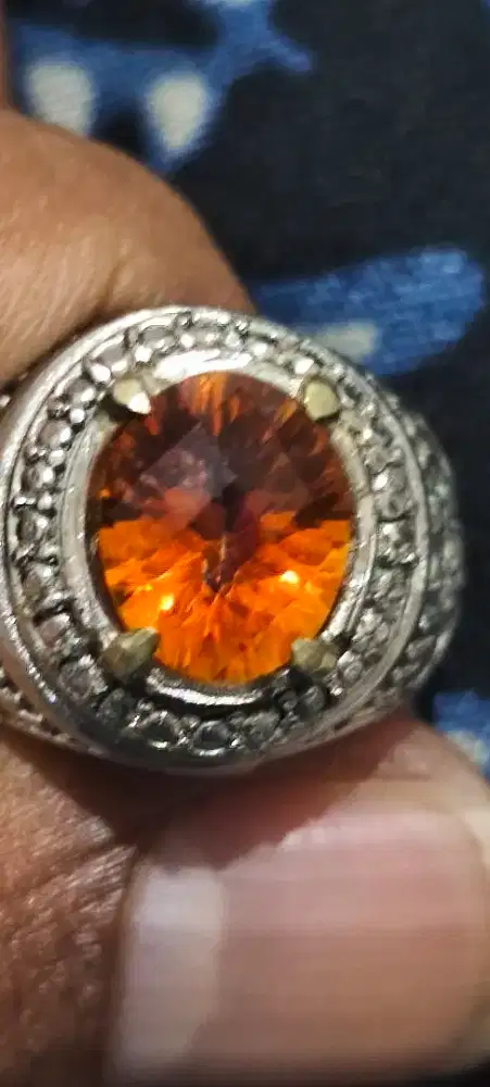 Batu natural orange citrine