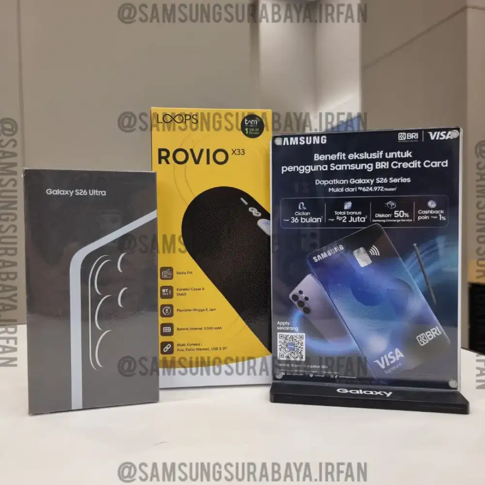 Samsung Galaxy S26 Ultra 5G 12/256Gb New Segel Resmi Indonesia