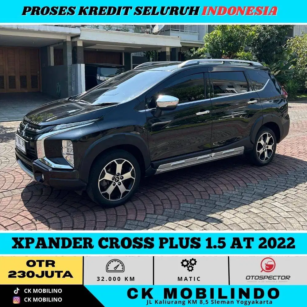 XPANDER CROSS PLUS 1.5 AT 2022 Antik km rendah bs kredit