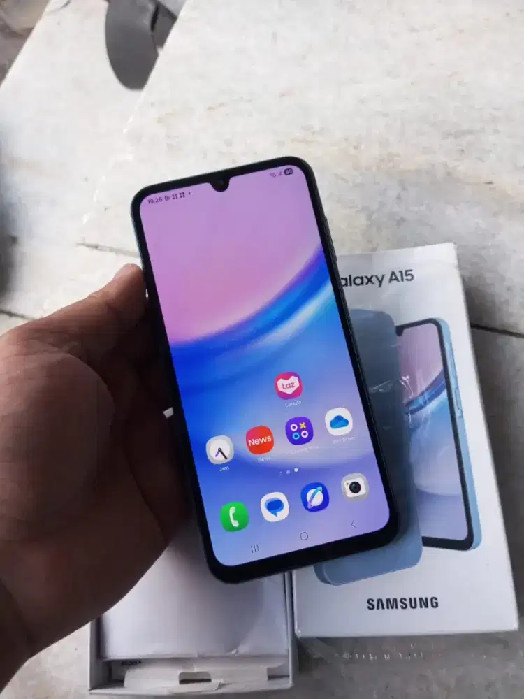 Samsung A15 4G ram 8/256GB fulset mulus
