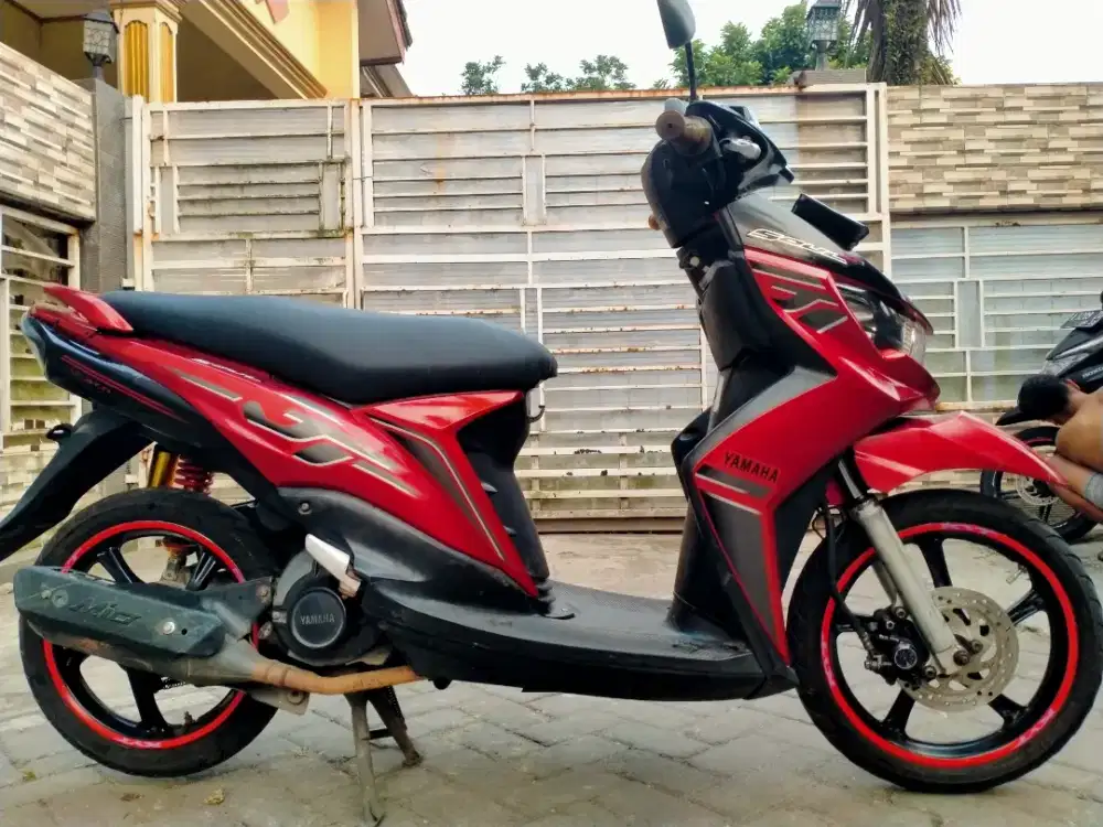 Yamaha Soul GT injeksi lengkap motor sehat keterangan detail dibawah