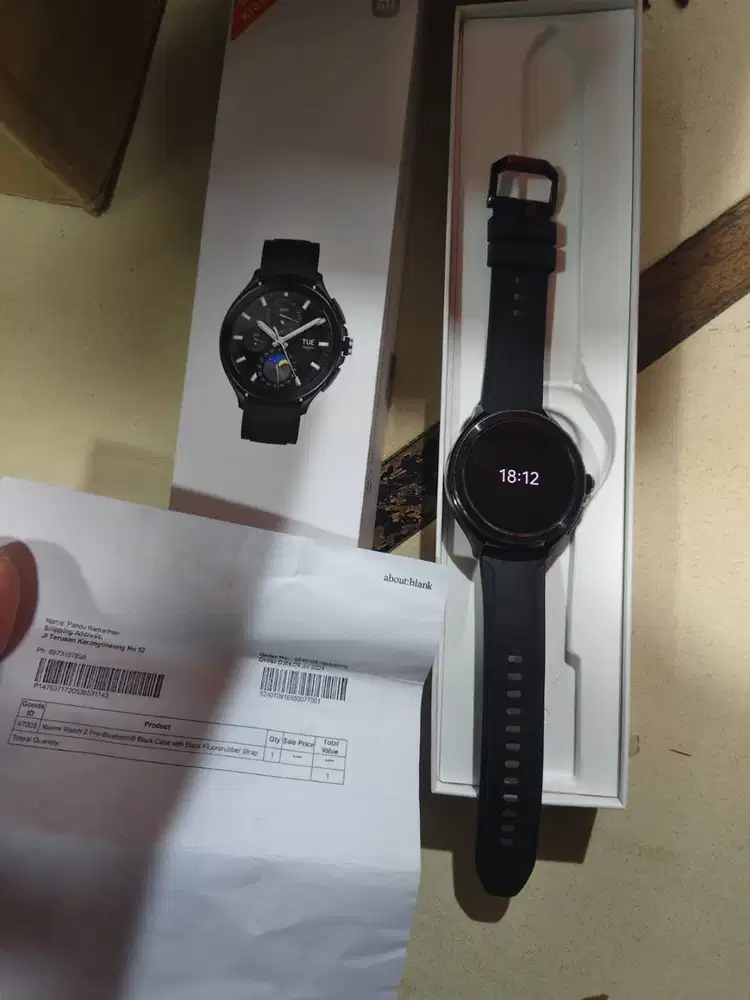 Xiaomi Watch 2 Pro Second - Mulus Lengkap Siap Pakai (Wear OS Google)