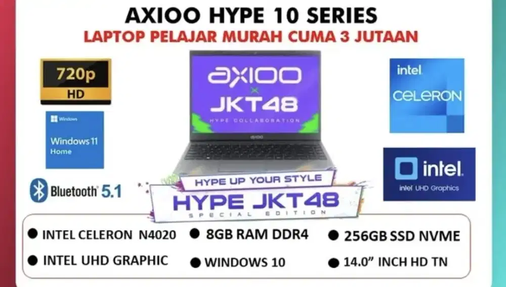AXIOO HYPE 10 SERIES