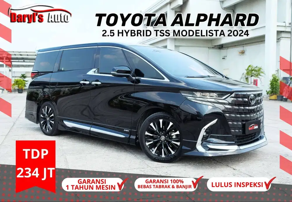 2024 Toyota Alphard 2.5 Hev Hybrid Tss TDP 234jt
