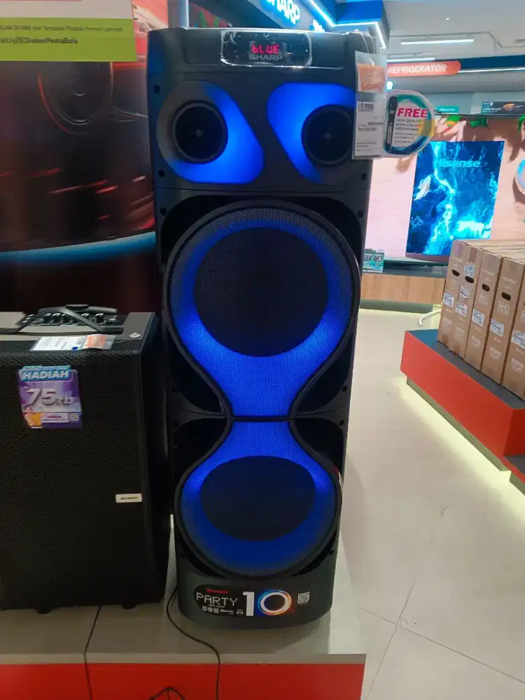 Kredit Speaker Party SHARP Tanpa DP