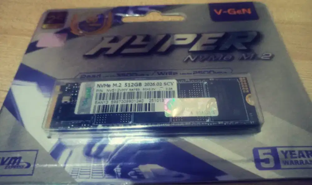 SSD Nvme vgen 512 gb