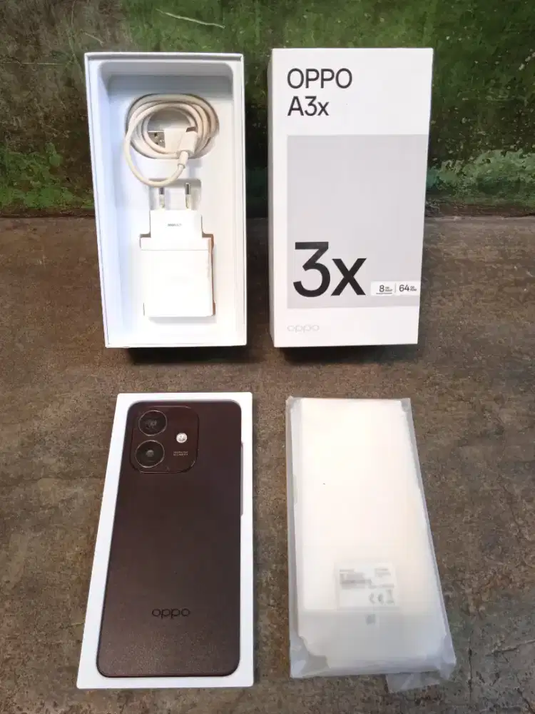 OPPO A3X FULSET MAROON 4/64GB