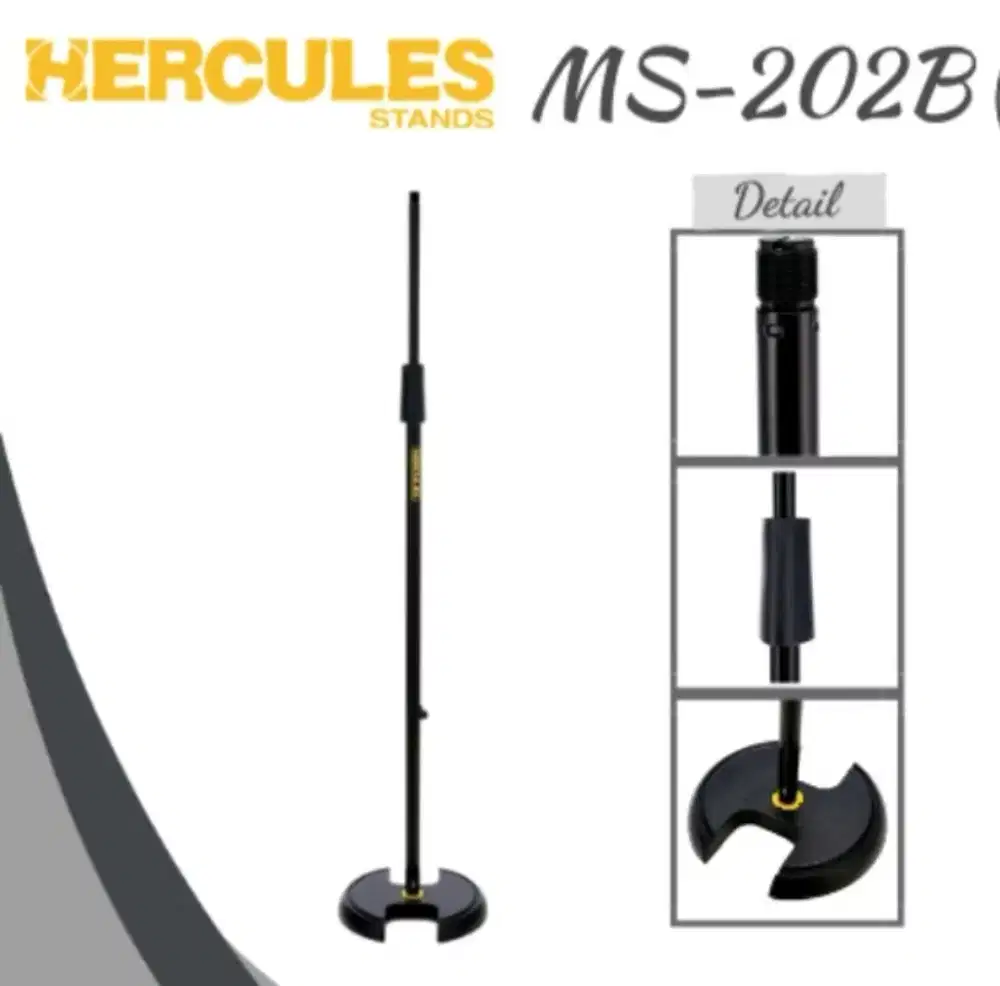 Stand microphone  Hercules MS 202B