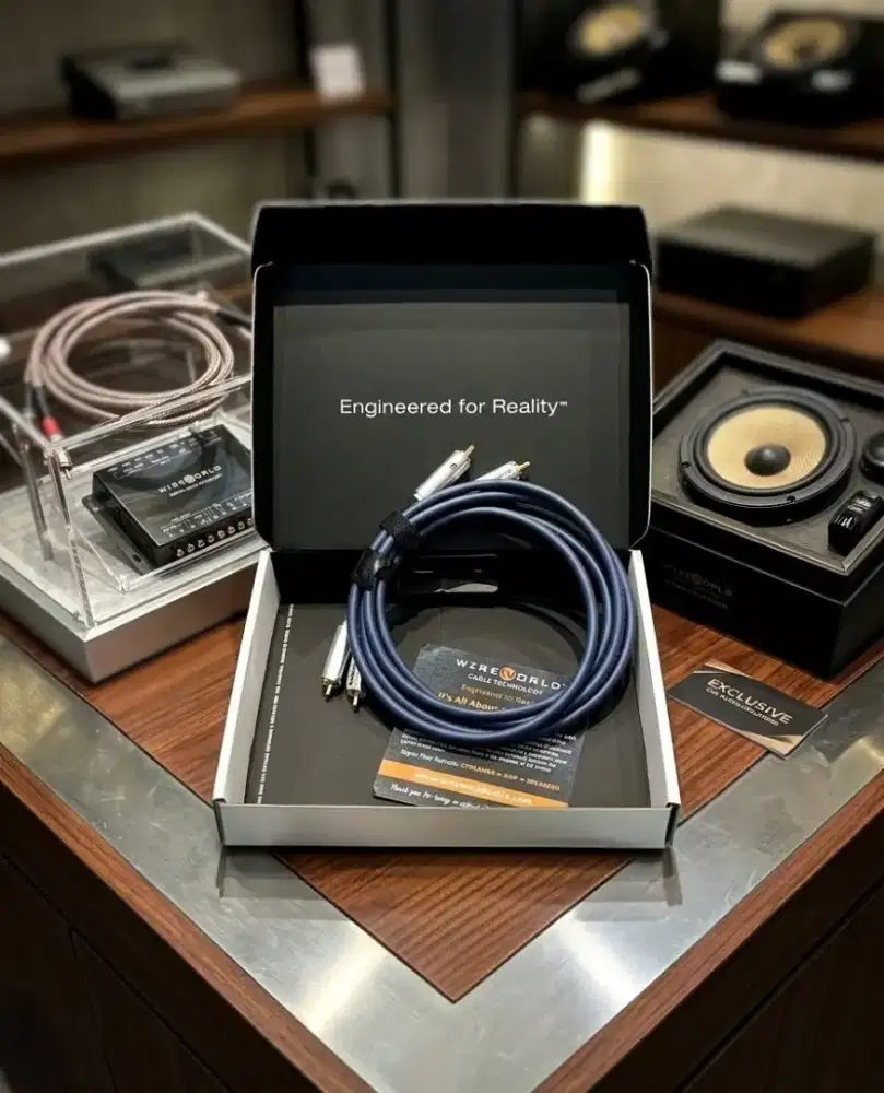 Kabel RCA WIREWORLD (audio mobil/utk dirumah)