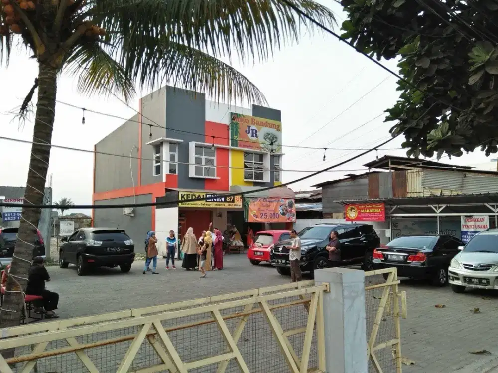 MAINROAD SOEKARNO HATTA, BUAH BATU. RUKO 2 LANTAI DENGAN TANAH LUAS DI KOTA BANDUNG