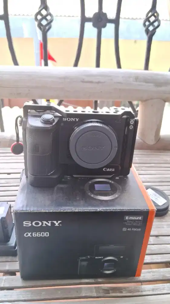 Jual sony a6600 komplit
