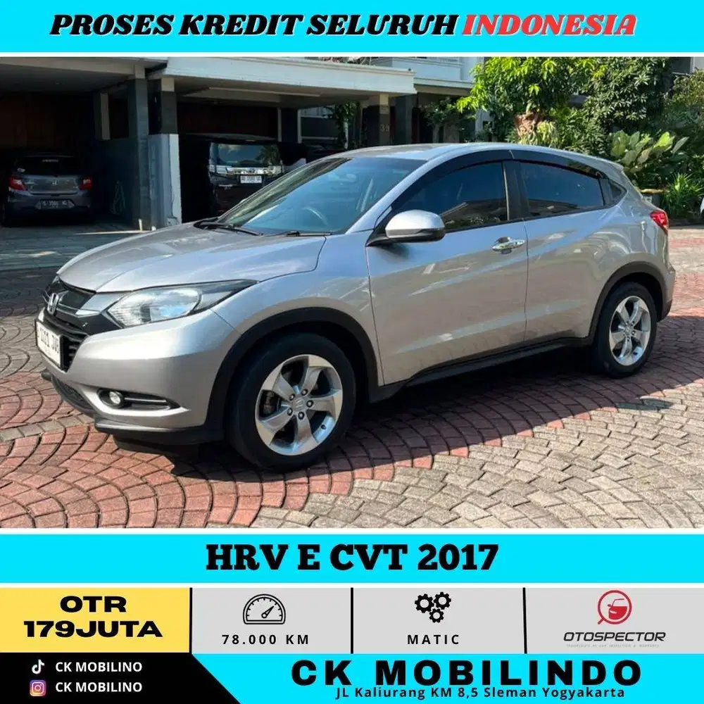 HRV E CVT 2017 Crossover Idola Muda