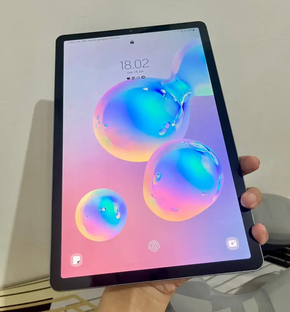 Tab samsung S6 batangan ram 6/128 no minus