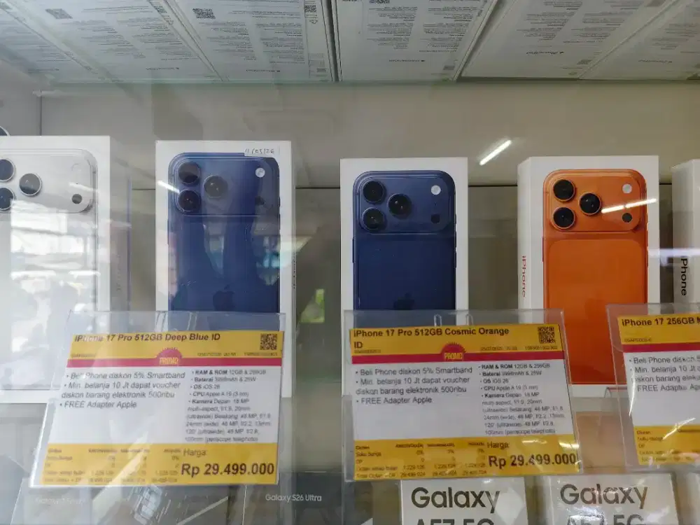 PROMO CICILAN 0% I-PHONE 17 GRATIS ADAPTER ORI