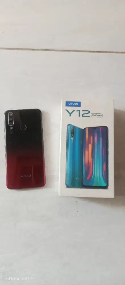 Vivo y12 komplit original