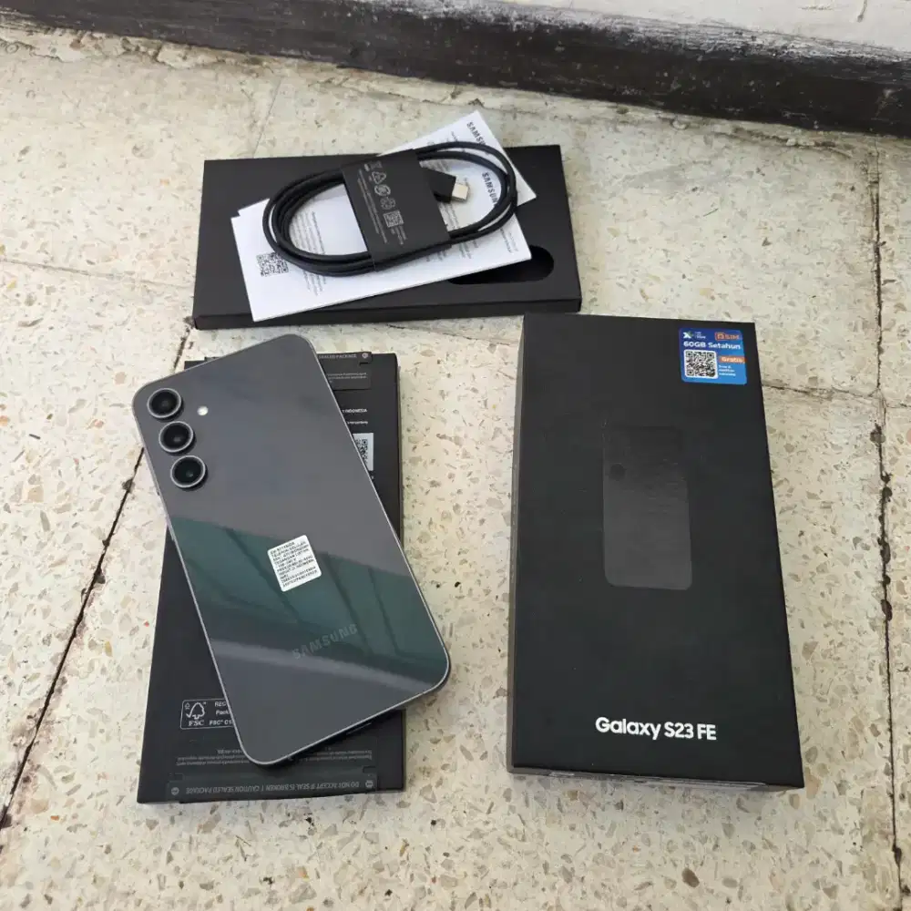 Samsung S23 Fe Resmi Sein 8/256 Gb Muluss Fullset Original