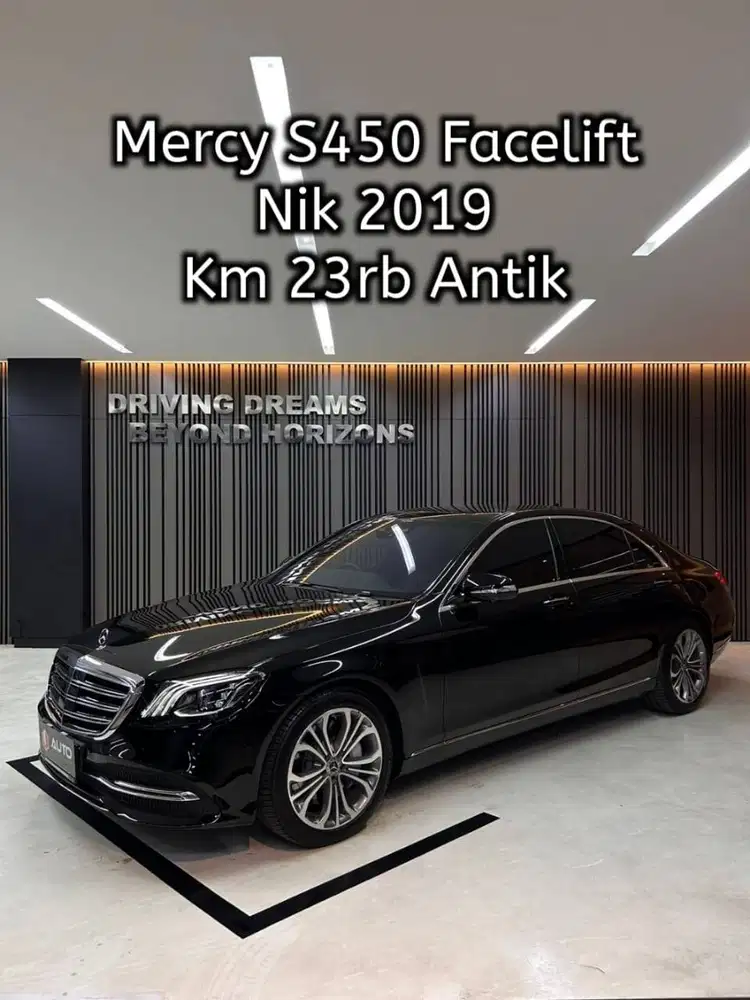 Mercedes Benz S450 2019 Hitam Mercy S450L AT Km23rb Facelift B281AYN