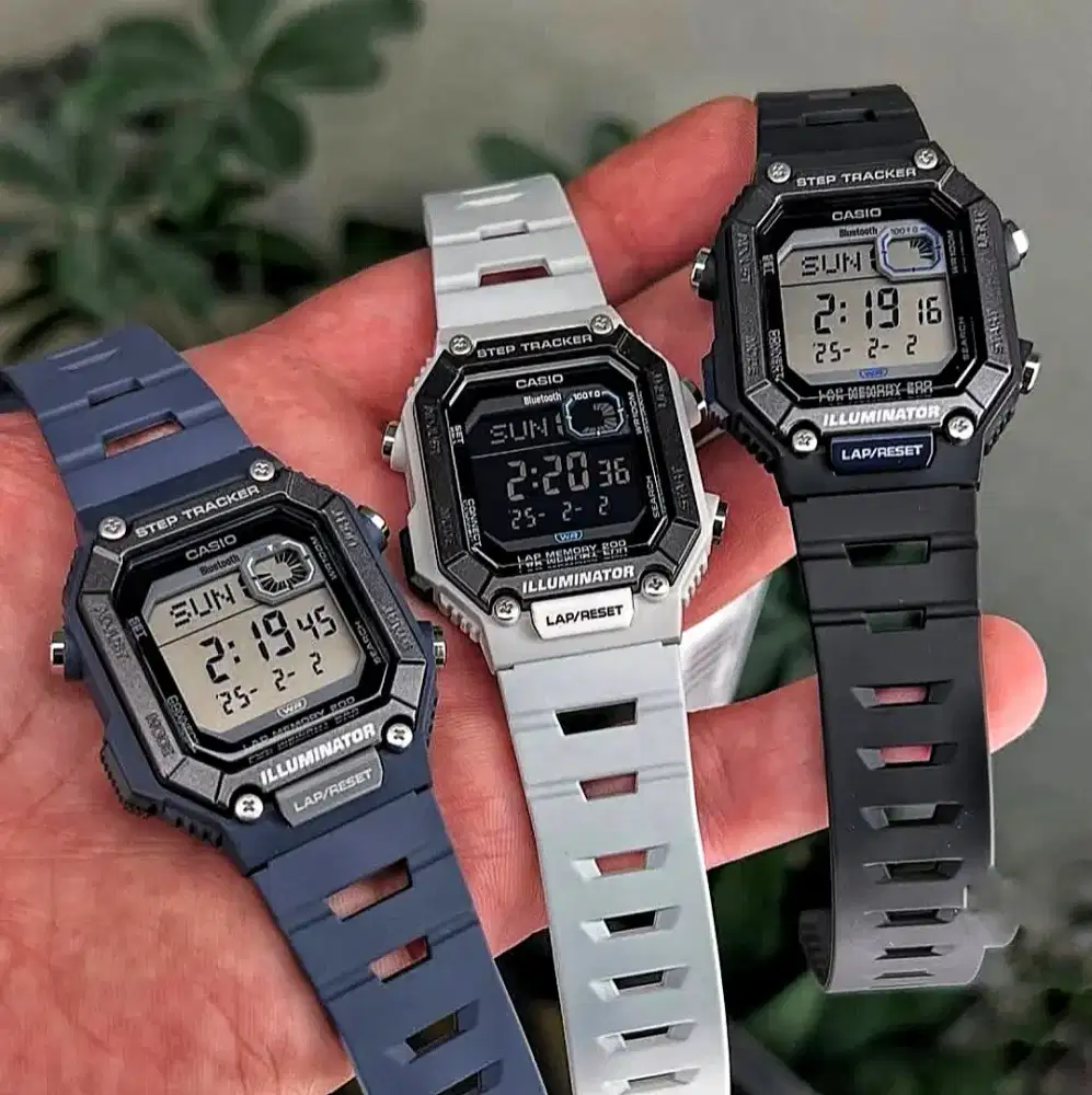 JAM TANGAN CASIO UNISEX WS-B1000 BLUETOOTH ORIGINAL GARANSI RESMI C