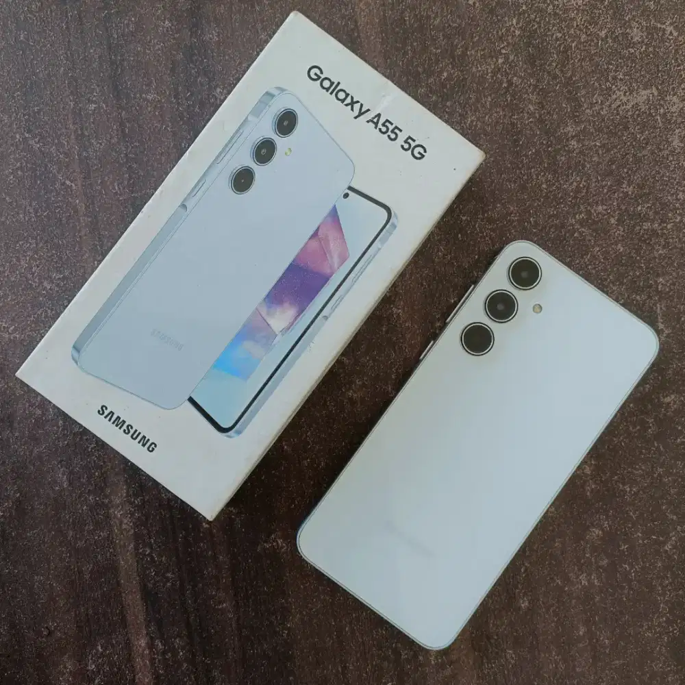 Samsung A55 5G (8/256), Lengkap Fullset