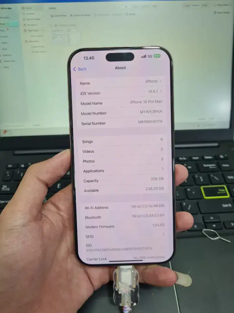 Iphone 16 pro max 256 (unit saja)