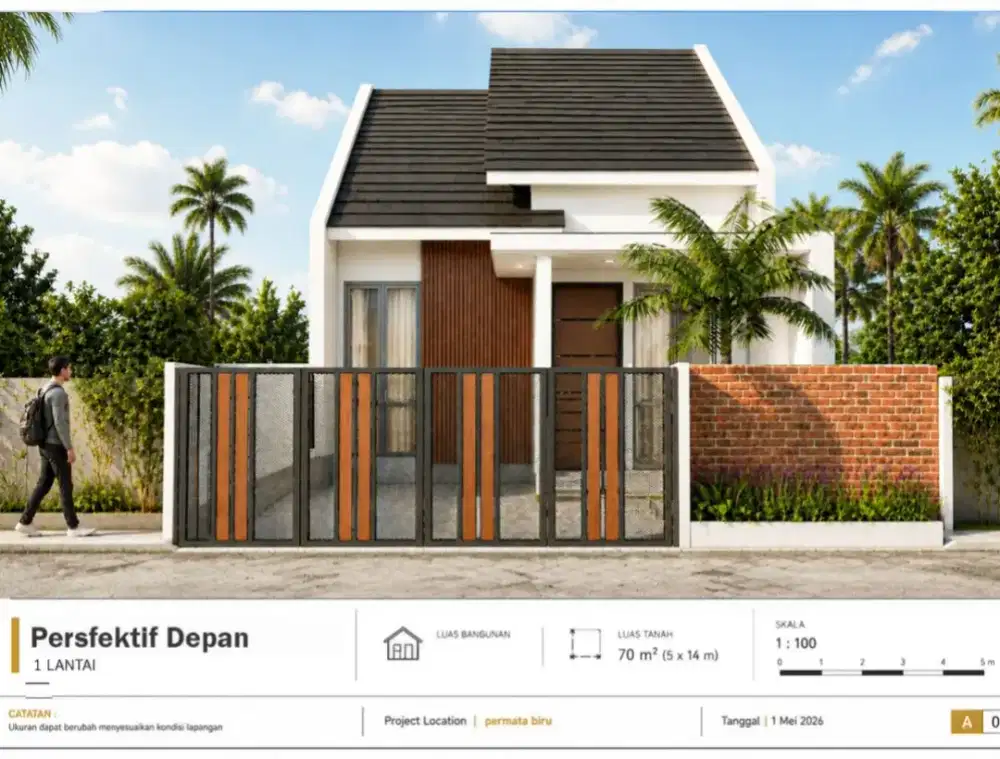 Dijual Kavling Siap Bangun di Permata Biru Cinunuk Cibiru SHM 275 JT
