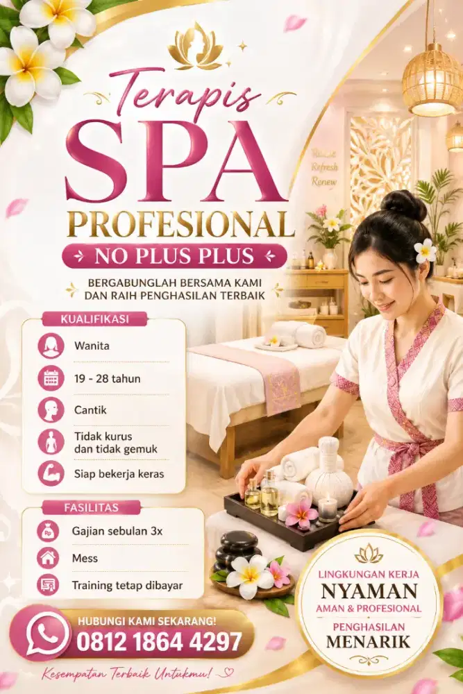 Lowongan Terapis SPA