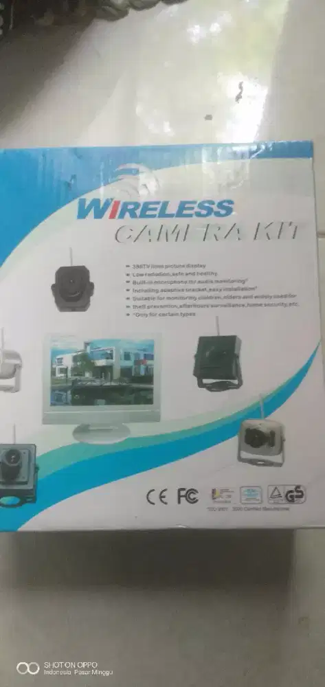 Wireless kamera kit