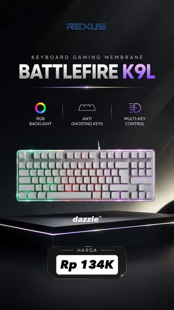 Keyboard gaming rexus K9L