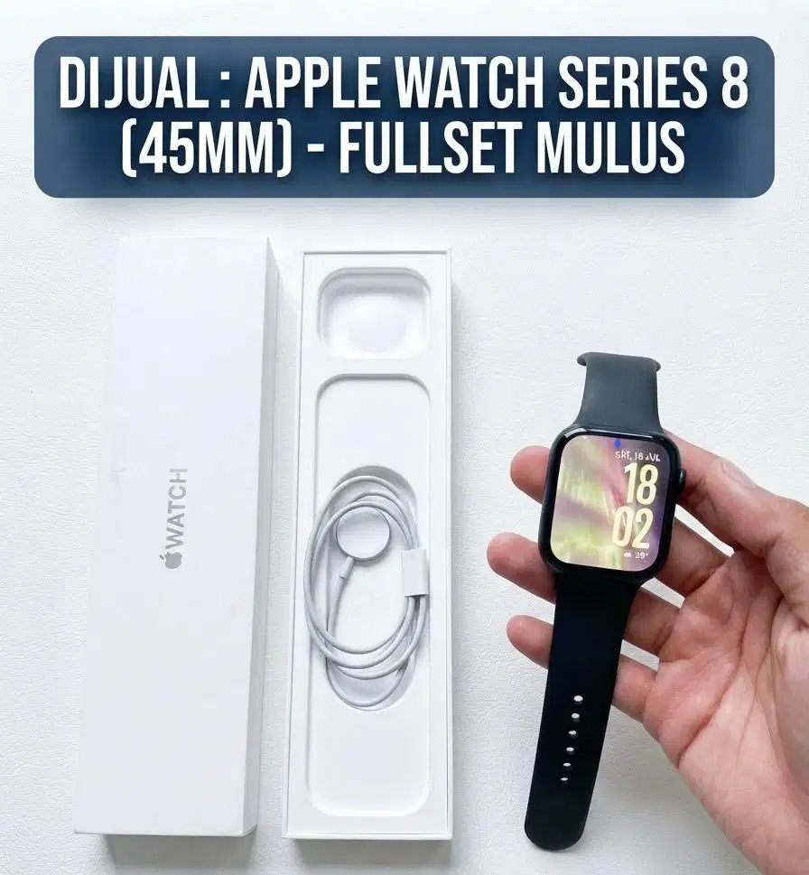 iBox Apple Watch Series 8 (45mm) - Second/Pre-owned [FULLSET]