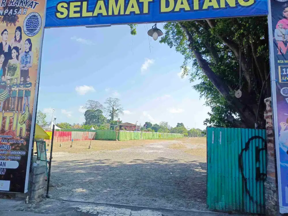 tanah sewa jl utama sesetan 2.4 hektar