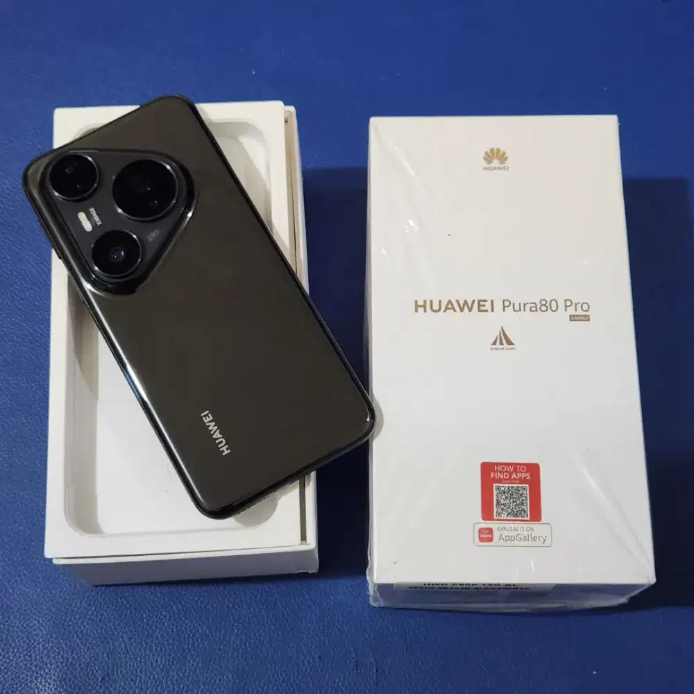 Huawei pura 80 pro 12/512gb fullset original garansi resmi