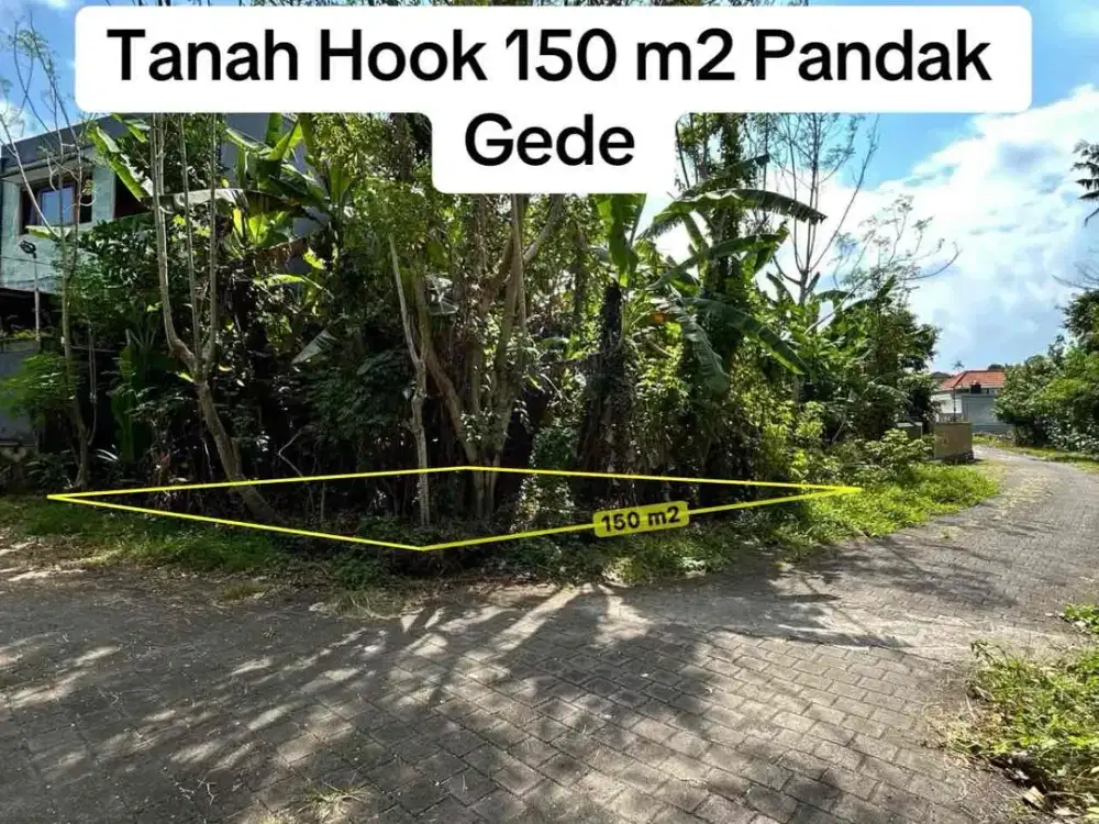 SALE Tanah Hook Zona Kuning Pandak Gede