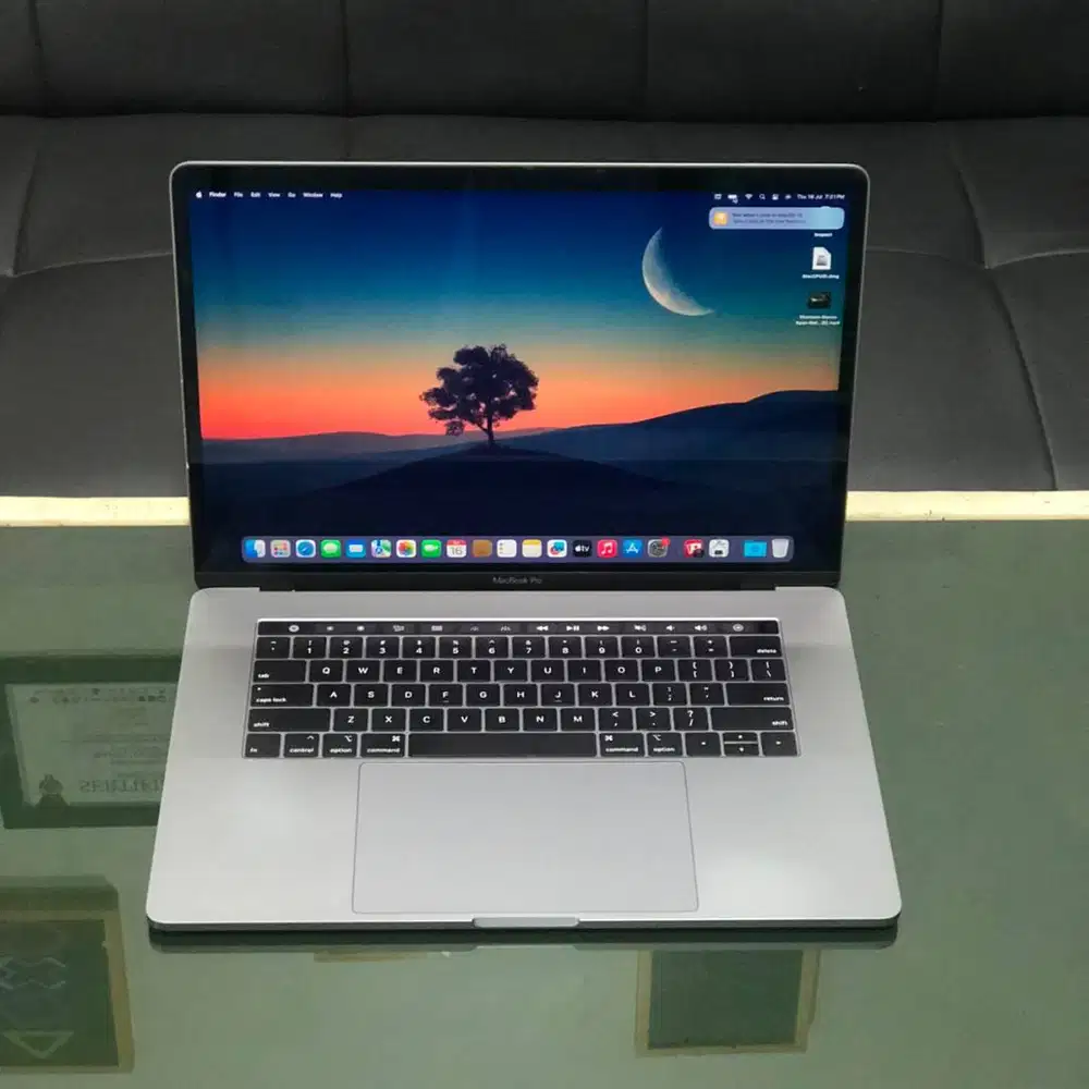 acBook Pro 2018 15 Inch | Core i7 RAM 16/256GB All Normal Bergaransi