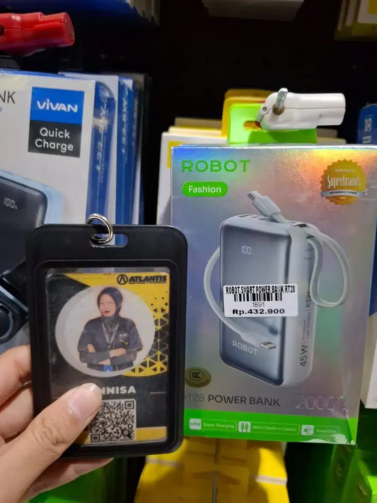 ROBOT SAMRT POWERBANK RT28 | ATLANTIS DAHSYAT
