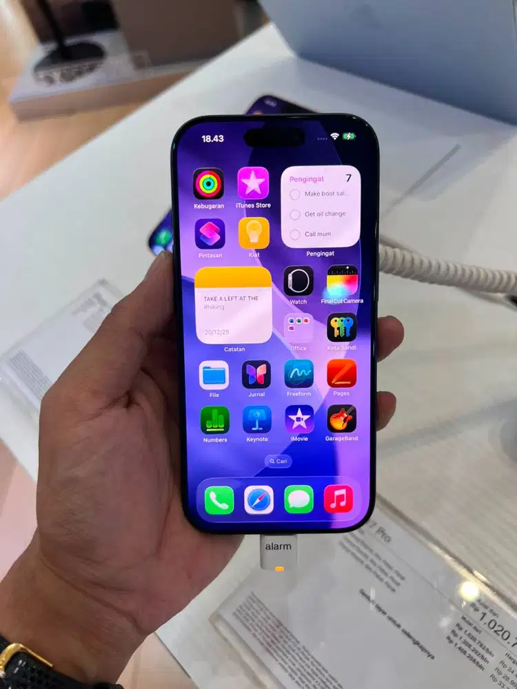 Iphone 17 pro 256Gb resmi Ibox/Digimap