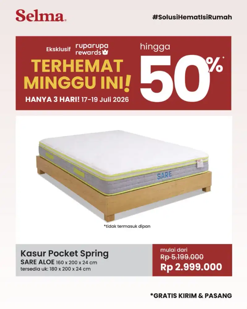Matras per pocket